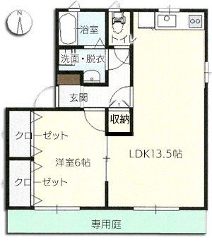 ラッキータウン庭瀬F101